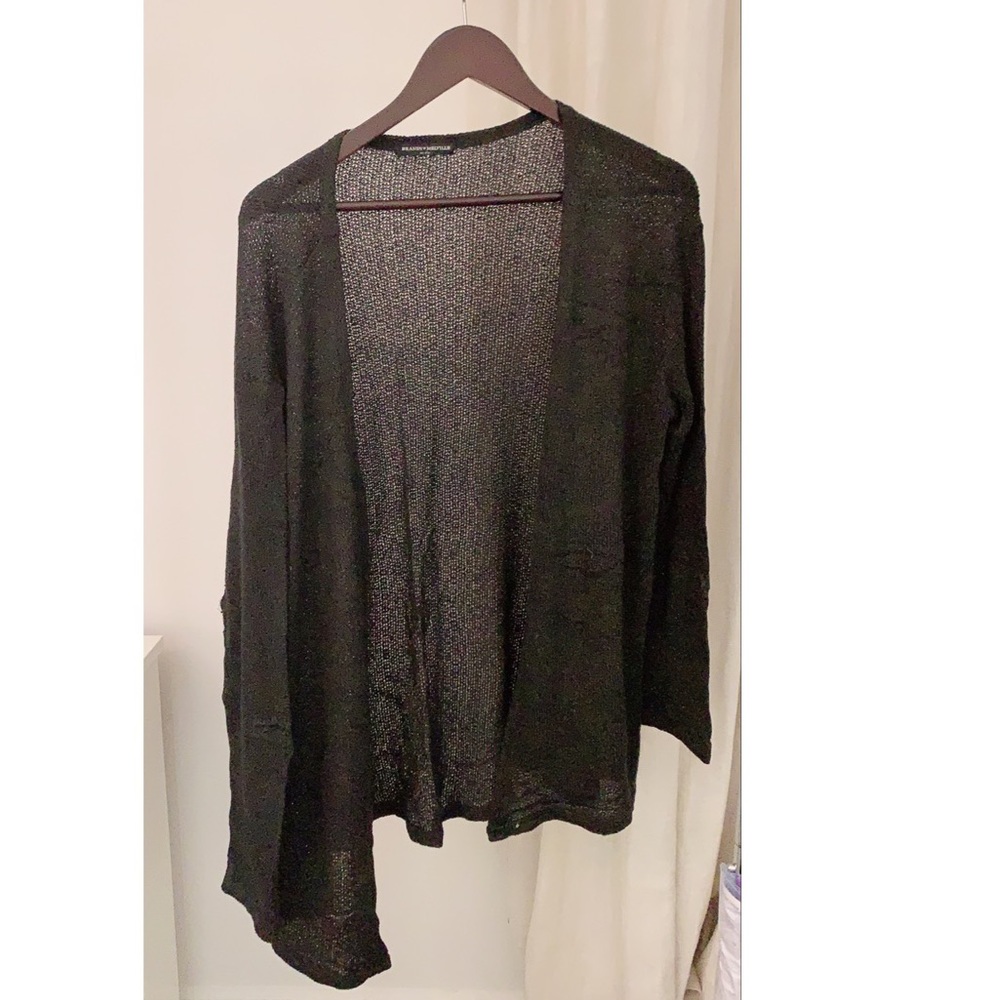 BRANDY MELVILLE BLACK CARDIGAN